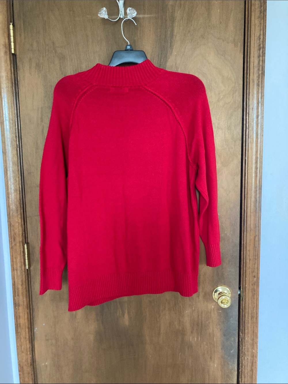 89th & Madison jester red sweater 3X - Picture 8 of 17